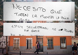 Un hombre secuestrado pide auxilio a un vecino con mensajes en servilletas: «Llama a la Policía. Es muy agresivo y tiene armas»