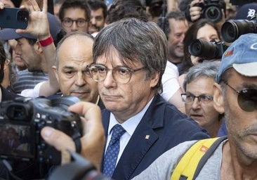 Puigdemont cita en Waterloo este lunes a su núcleo duro tras el fracaso de la reunión con Zapatero