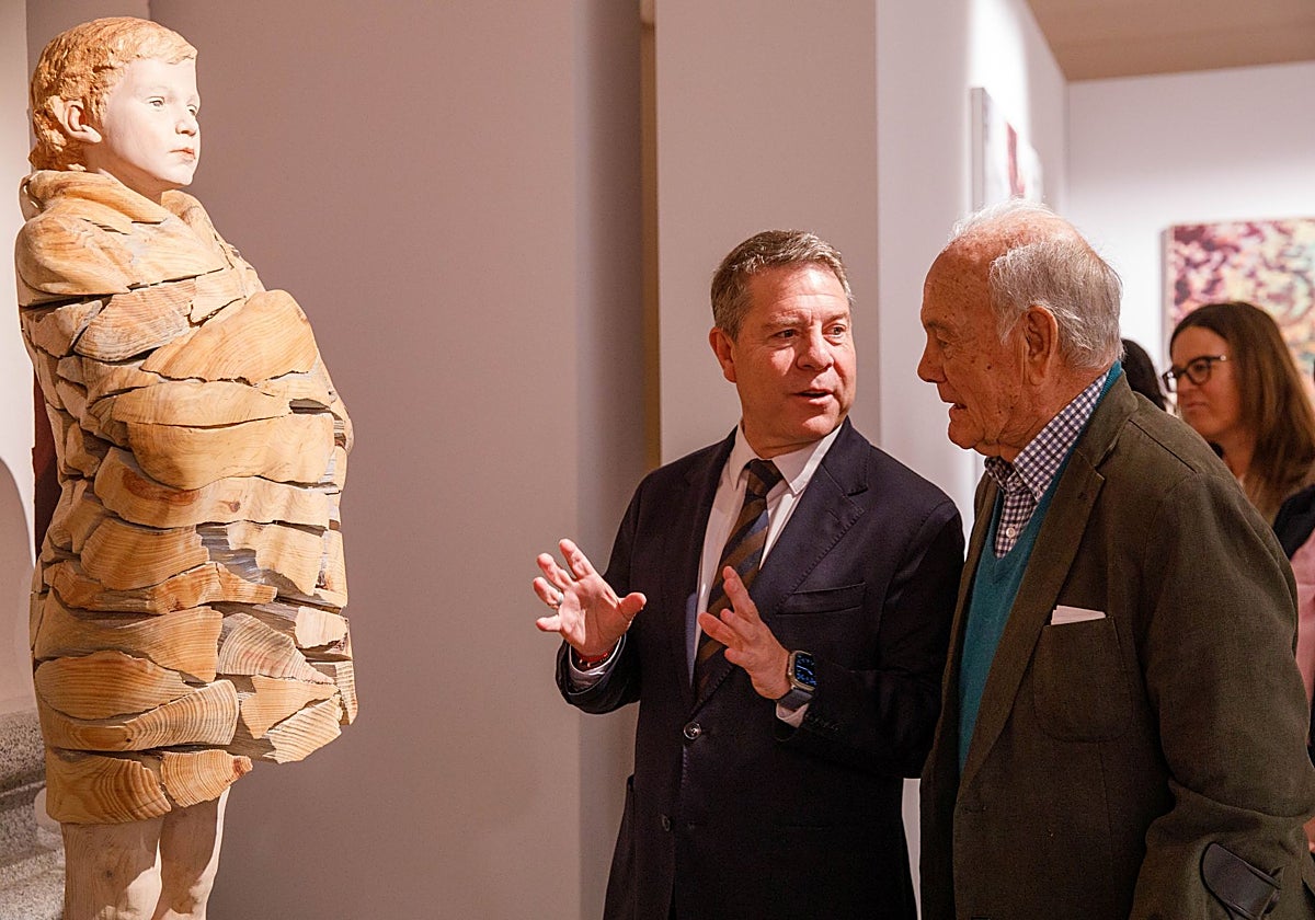 Emiliano García-Page y Juan Entrecanales, el pasado 2 de mayo en Toledo