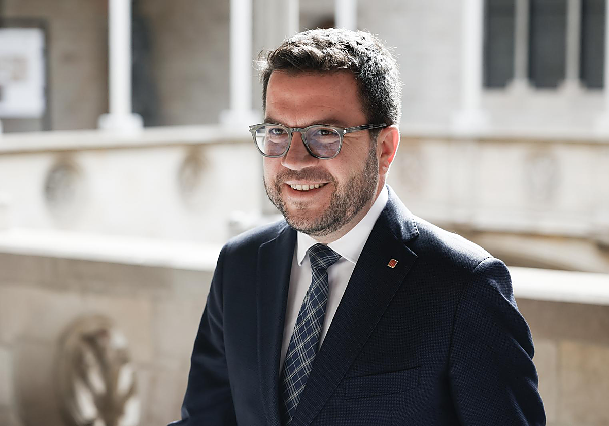 Pere Aragonès, expresidente de la Generalitat de Cataluña