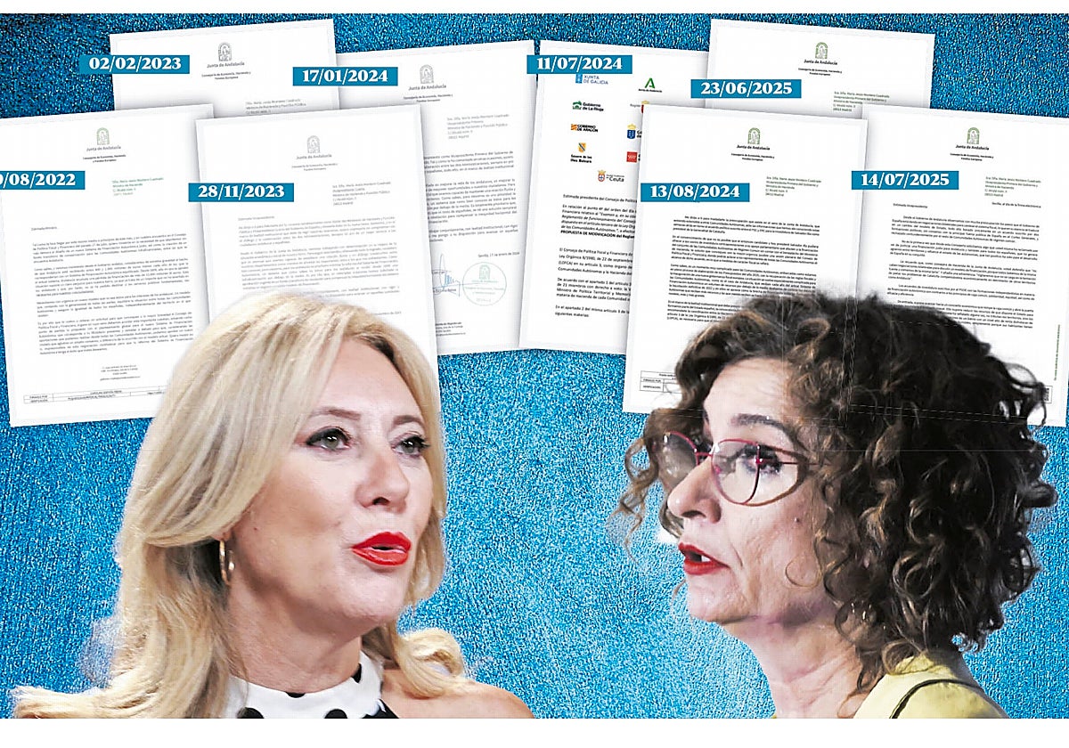 María Jesús Montero ningunea ocho cartas de la Junta para acabar con el «maltrato» a Andalucía que ella también denunciaba