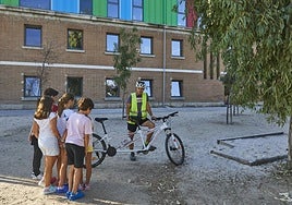 Una bici tándem para hacer volar a Jaime
