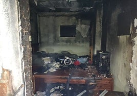 Un incendio en una caldera obliga a desalojar un bloque de 35 viviendas en Tomelloso