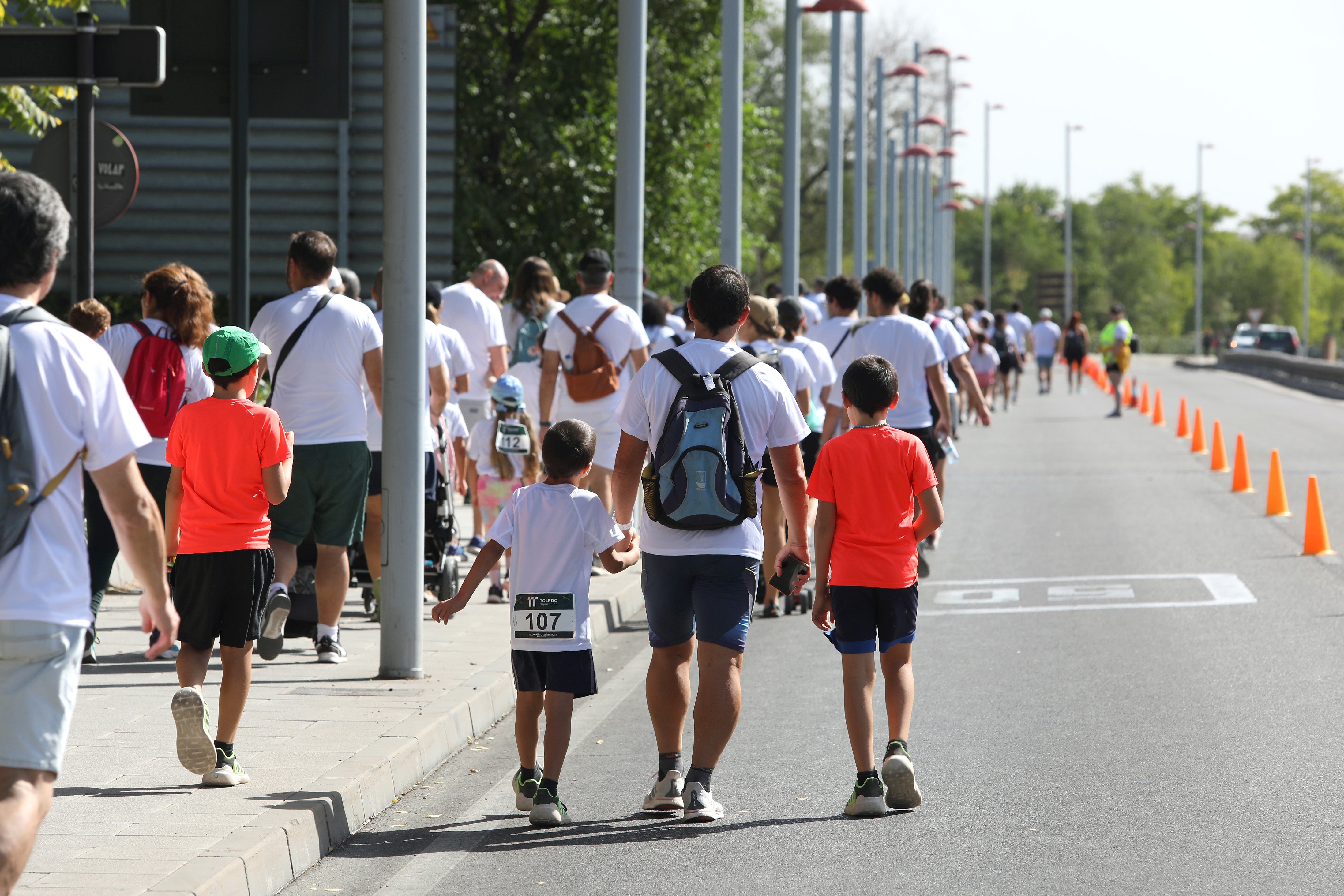 La ciudad se vuelca con la marcha y el cross solidarios de Down Toledo