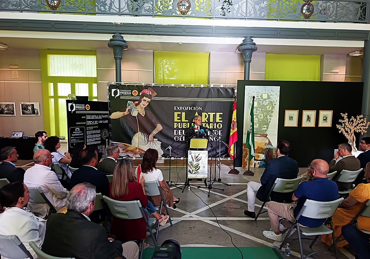 El presidente de la Diputación, el viernes en la inauguración de Agropriego