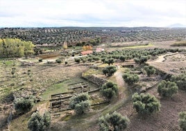 Las excavaciones se retomaron en el yacimiento de Guarrazar (Guadamur) hace una década
