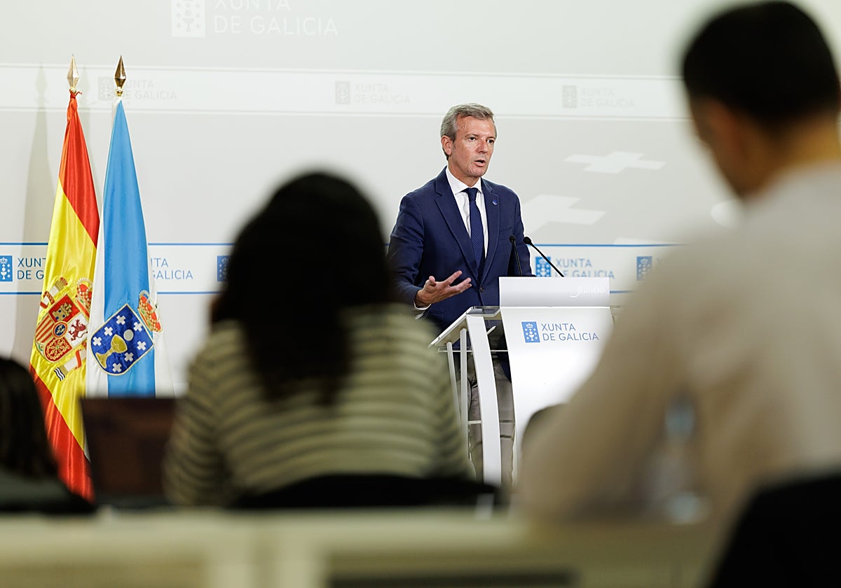 Rueda comparece este lunes tras la reunión de su Gobierno