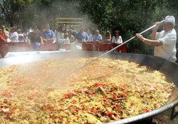A las 14,3o horas habrá paella popular en Bargas