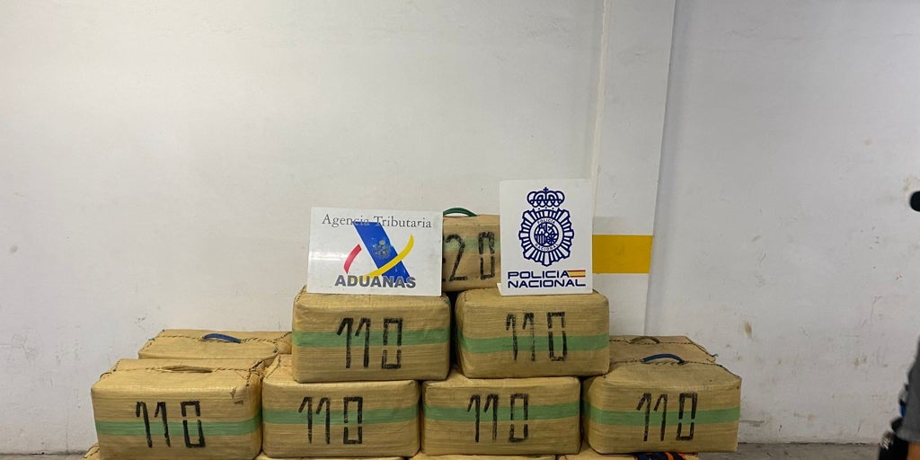 Detenidos dos menores que ayudaron a narcos a descargar 852 kilos de hachís en una playa de Algeciras