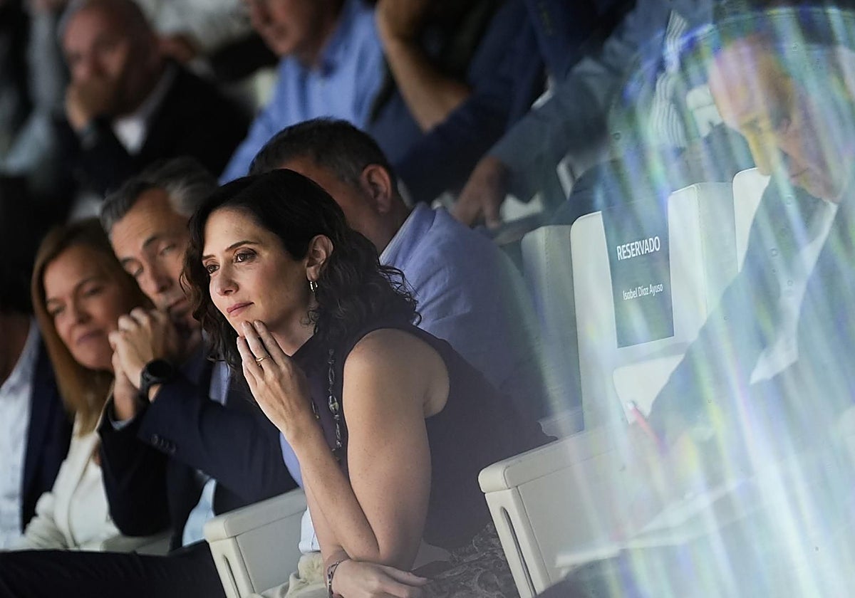 Isabel Díaz Ayuso, en la Jornada Agraria organizada por la Asociación Agraria de Jóvenes Agricultores de Madrid