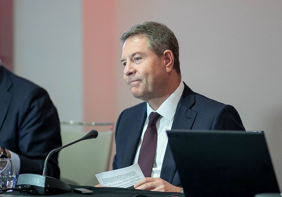 Emiliano García-Page, presidente de Castilla-La Mancha