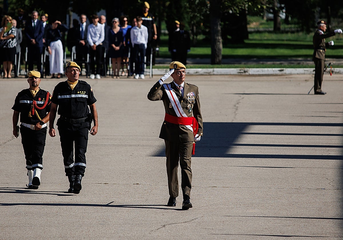 Francisco Javier Marcos, jefe de la Unidad Militar de Emergencias
