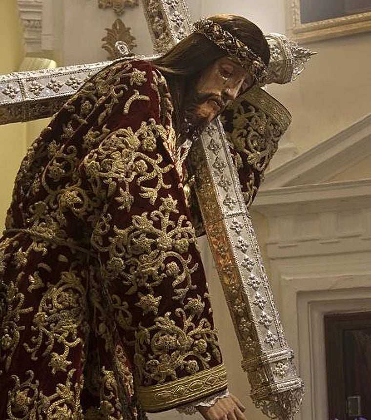El Nazareno de Lucena, con la túnica Persa