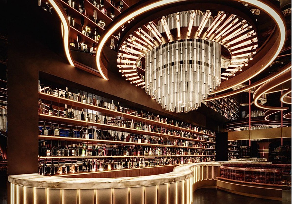 Aspecto del nuevo interiorismo del club, con más iluminación