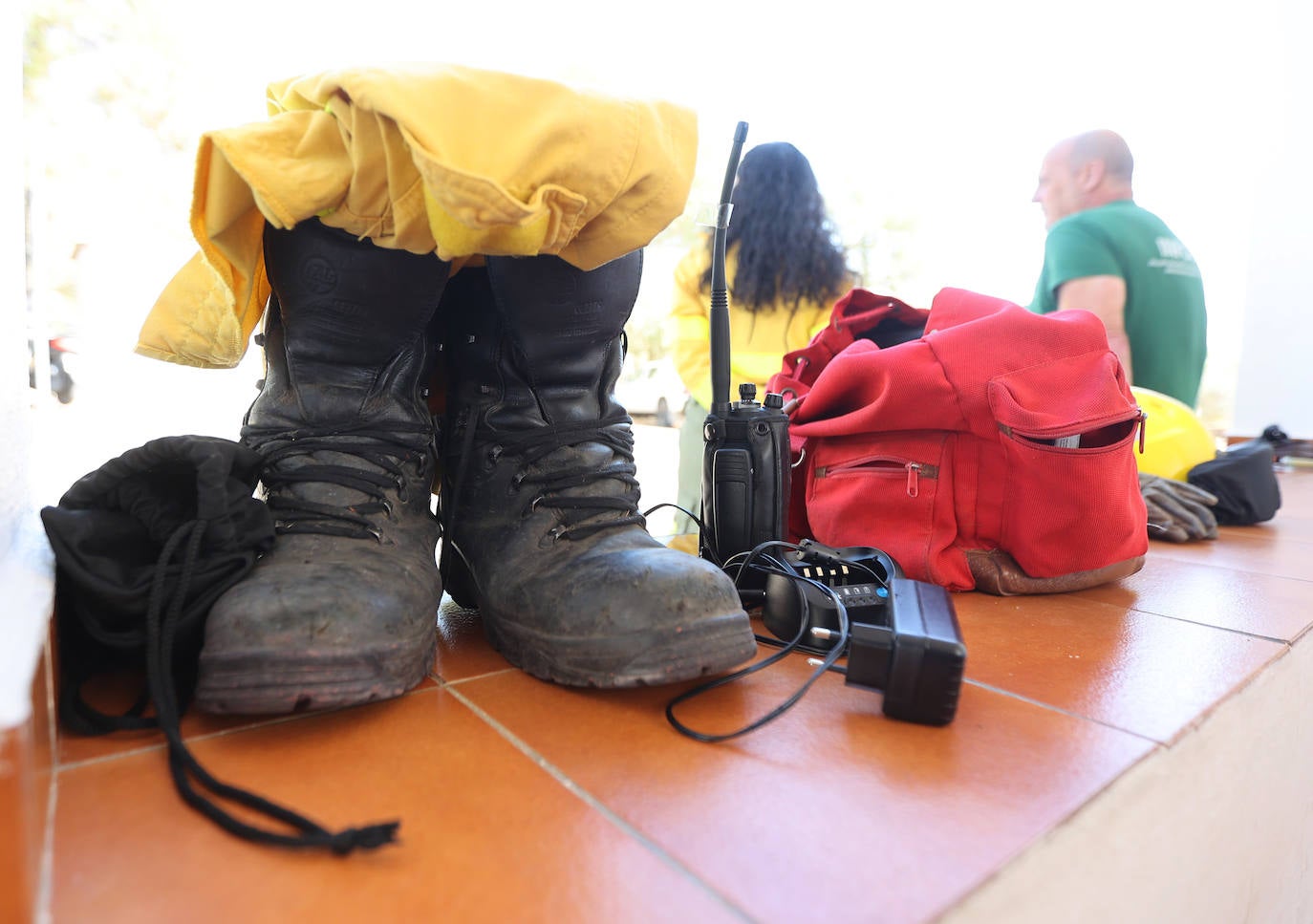 En imágenes, los efectivos del Infoca que sofocaron el incendio más devastador del verano en Córdoba