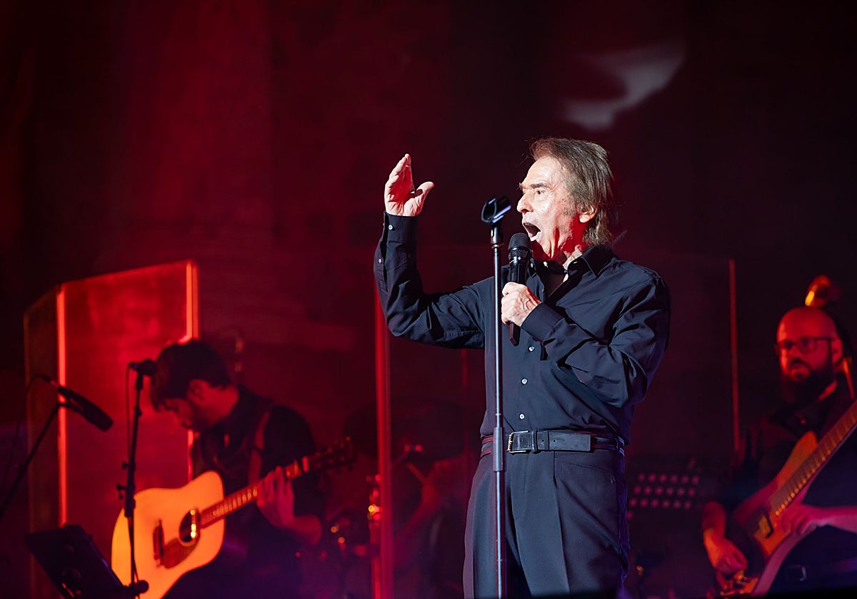 Un proceso gripal obliga a Raphael a suspender el concierto organizado por la Fundación Caja Rural de Zamora