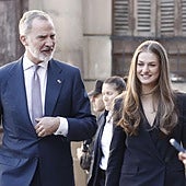 Leonor estrena el título de Princesa de Viana en su primera visita a Navarra