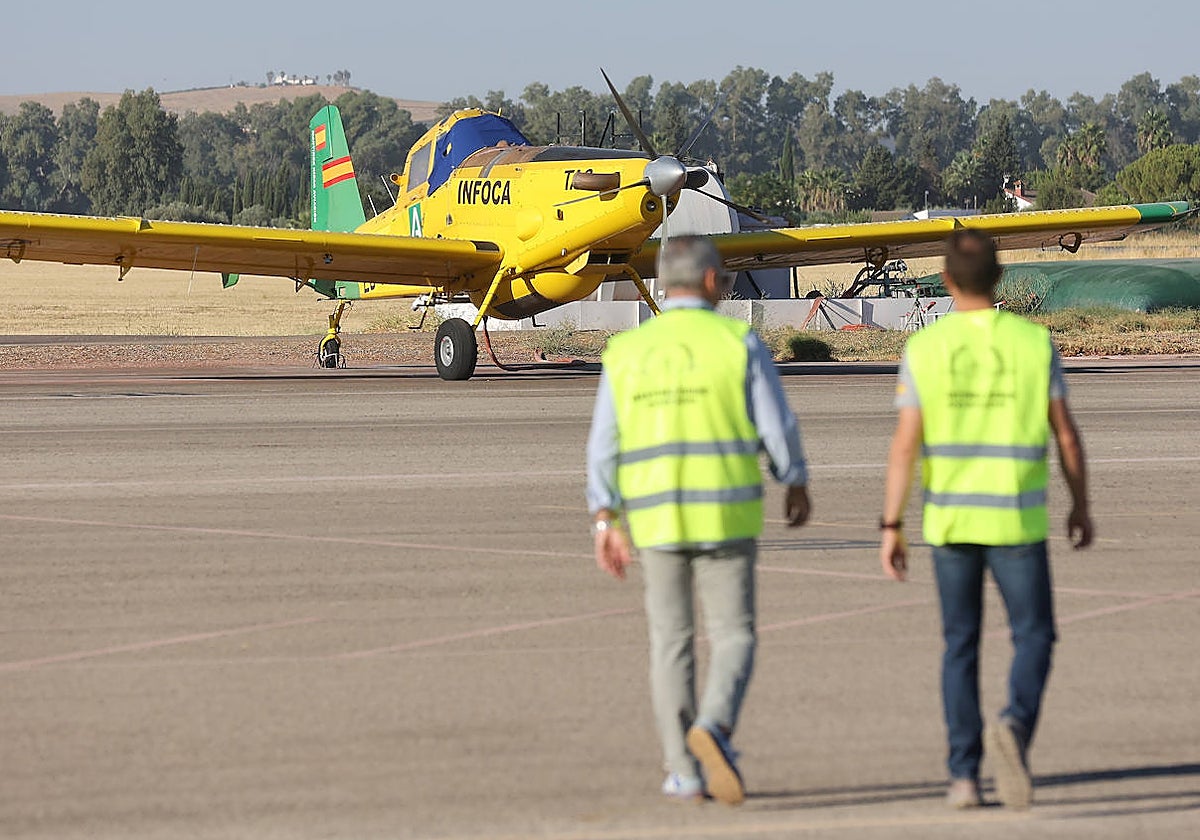 En imágenes, los efectivos del Infoca que sofocaron el incendio más devastador del verano en Córdoba
