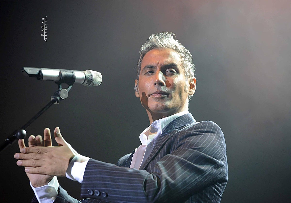 Pitingo durante su actuación en una imagen de archivo