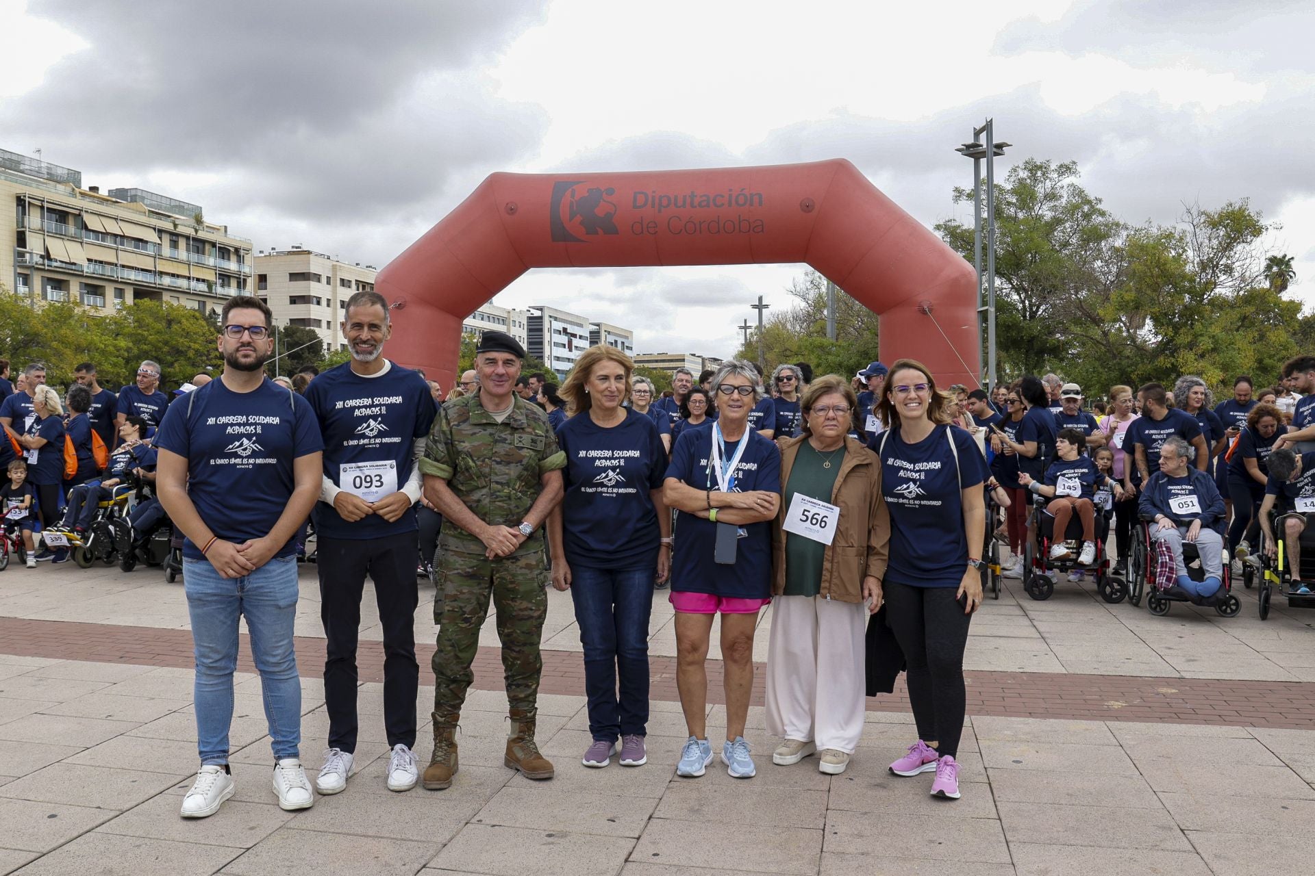 La solidaria carrera de la Asociación Cordobesa de Parálisis Cerebral, en imágenes