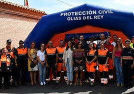 Castilla-La Mancha apoya a la nueva Agrupación de Protección Civil de Olías del Rey (Toledo)