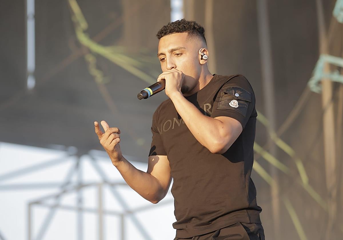 El rapero Morad en una imagen de archivo.