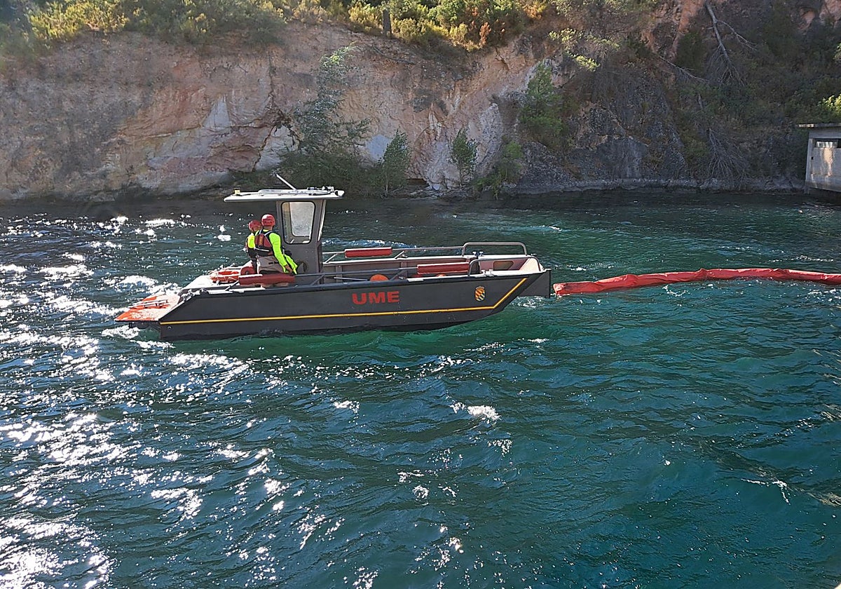 Simulacro de Naturgy en Bolarque