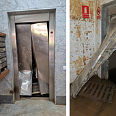 Todavía quedan 780 ascensores por reparar once meses después de la dana de Valencia