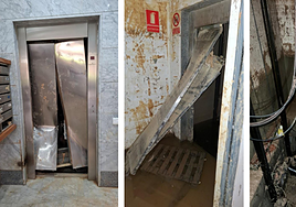 Todavía quedan 780 ascensores por reparar once meses después de la dana de Valencia