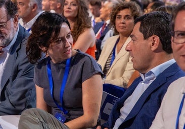 Ayuso augura que Juanma Moreno le dará un «rapapolvo» a las «minorías rabiosas» en las elecciones