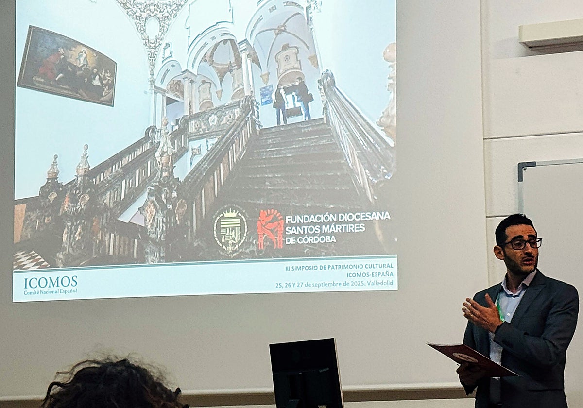 Presentación del colegio de la Inmaculada en el Simposio Internacional de ICOMOS