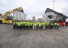Inauguran la terminal intermodal LiteraTIM en Huesca para vertebrar el territorio vía ferrocarril