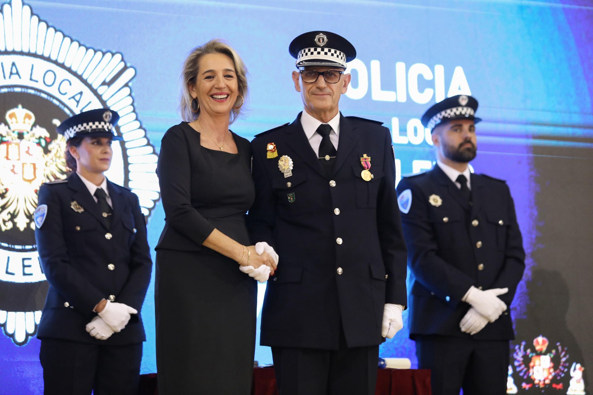 El acto del Día de la Policía Local de Toledo, en imágenes