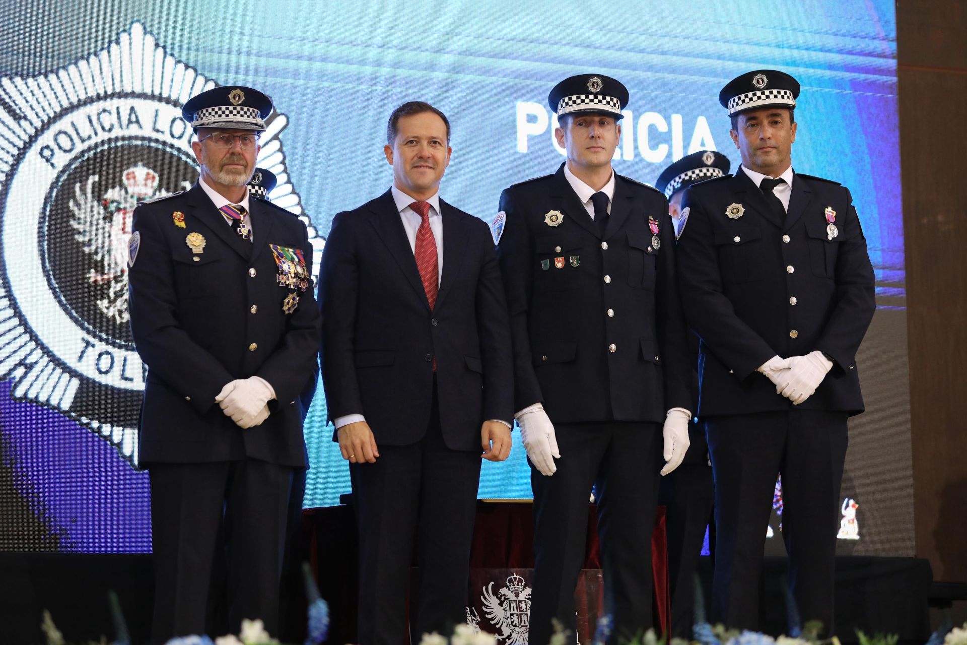 El acto del Día de la Policía Local de Toledo, en imágenes