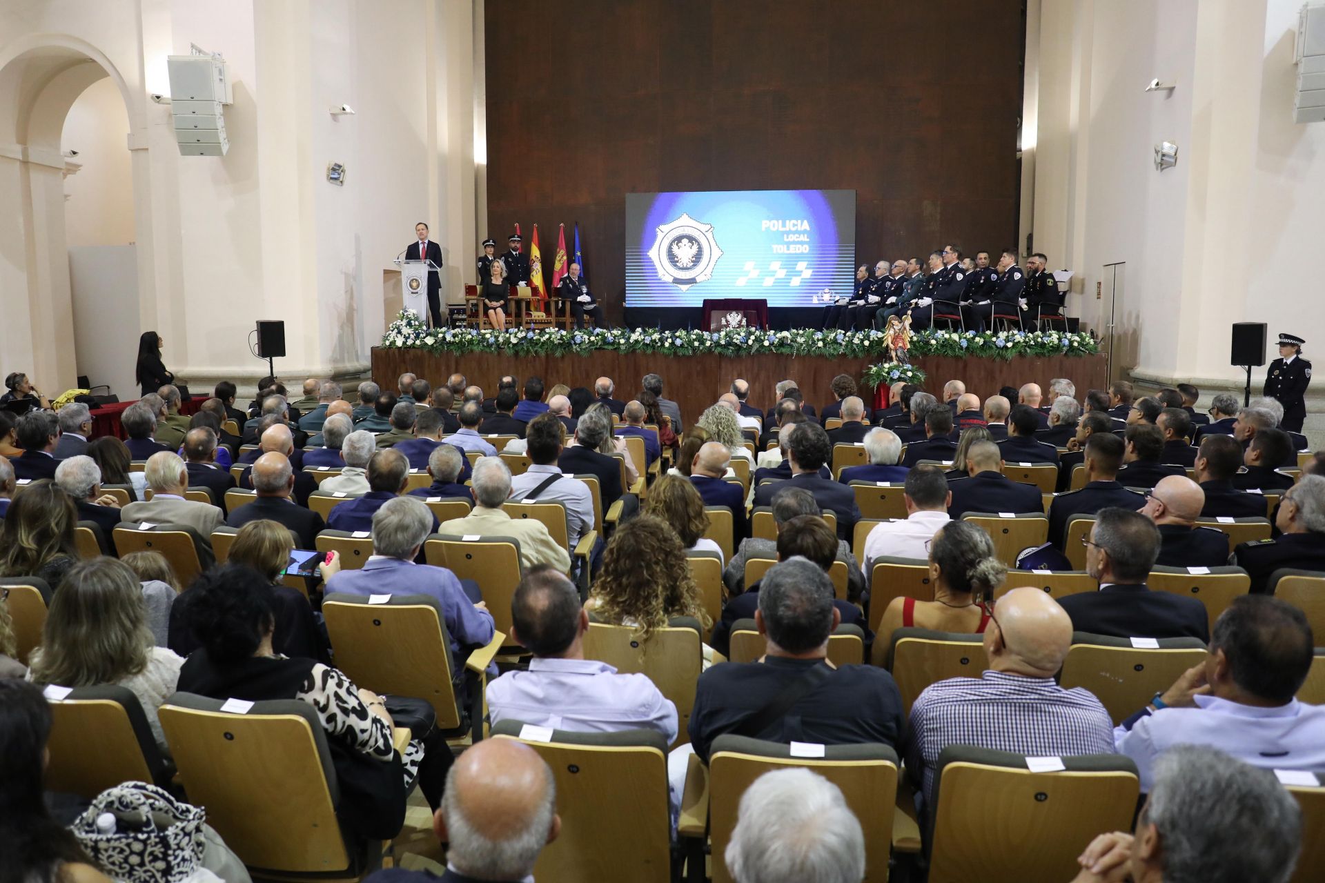 El acto del Día de la Policía Local de Toledo, en imágenes