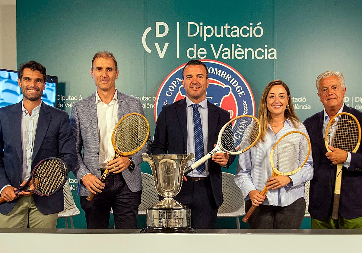 Imagen de la presentación de la Copa Faulcombridge de Tenis