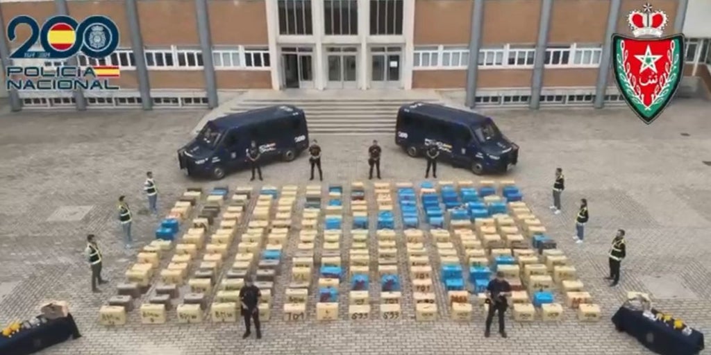 Golpe al narco en Andalucía: La Policía intercepta en Málaga 11.000 kilos de hachís ocultos en melones