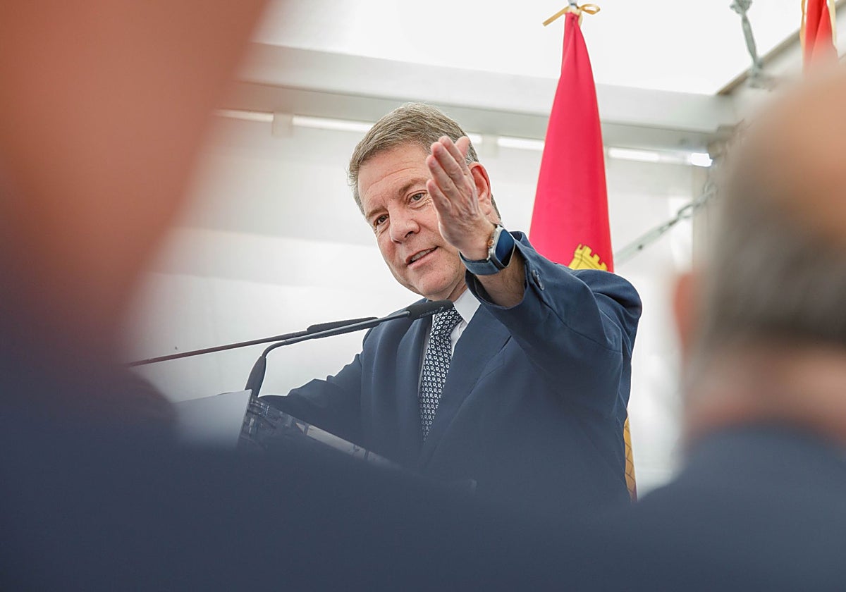 Emiliano García-Page, presidente de Castilla-La Mancha