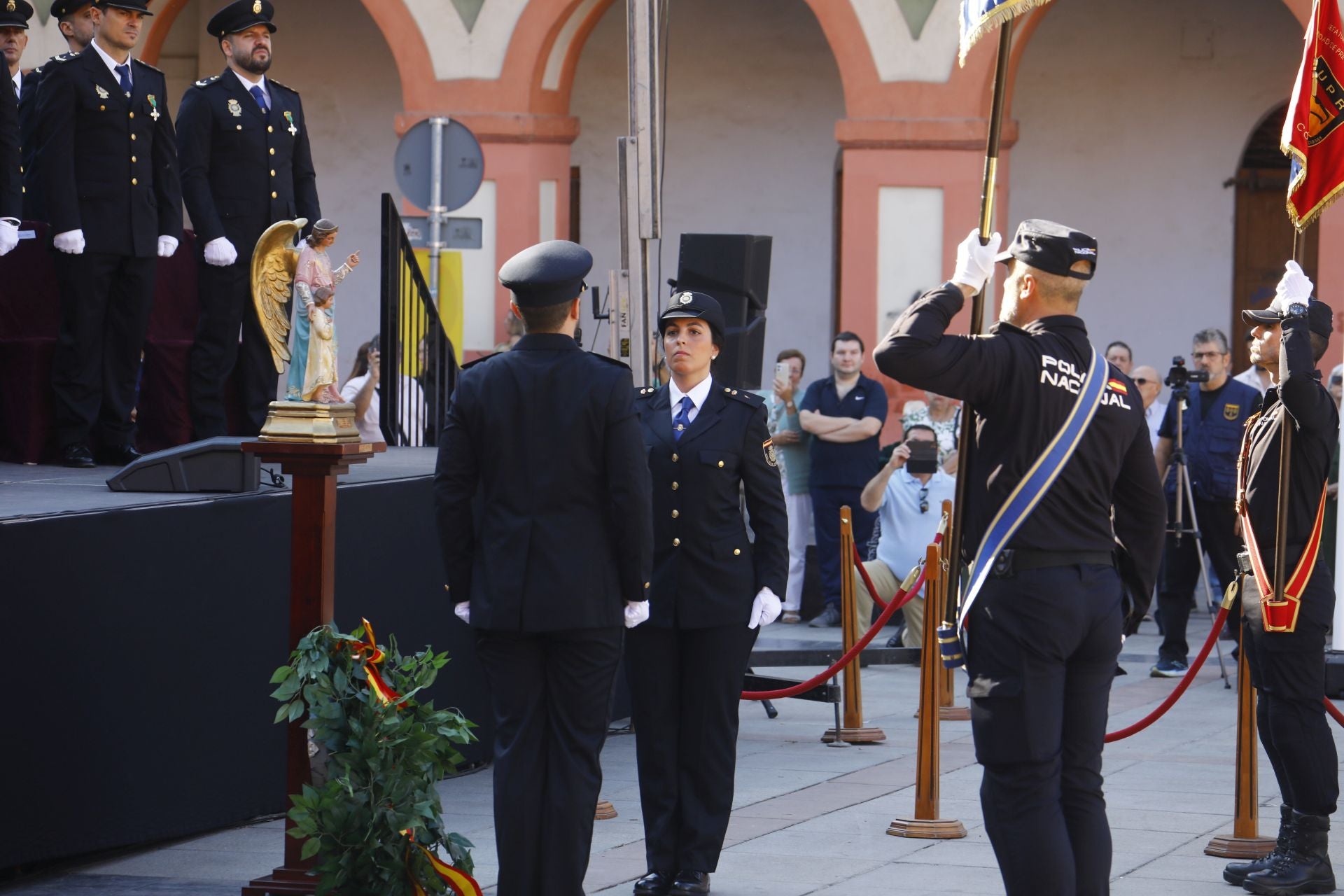 El acto de la Policía Nacional en el Día de los Ángeles Custodios, en imágenes