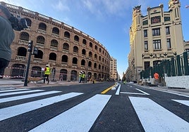 Valencia reabre al tráfico una de las calles más transitadas del centro tras dos años y medio en obras