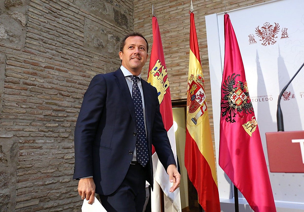 Carlos Velázquez, alcalde de Toledo