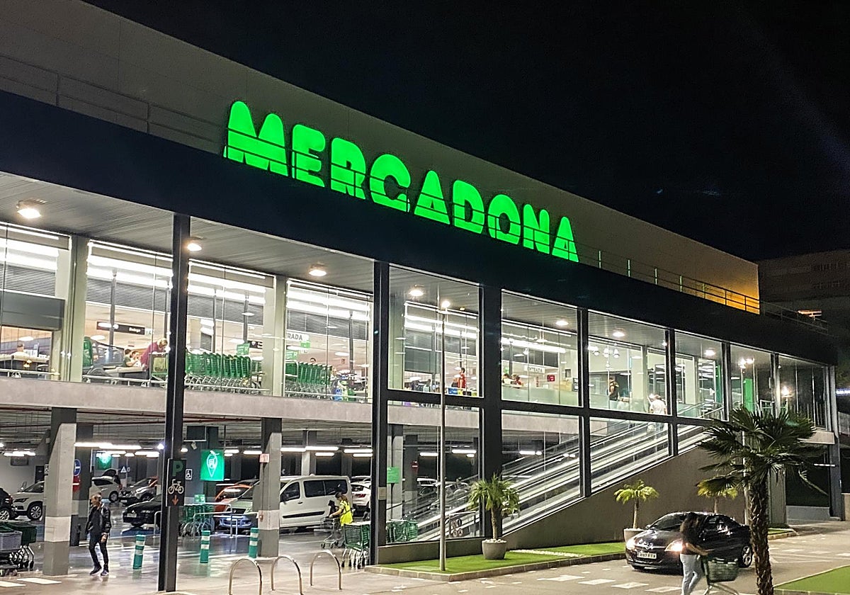 Imagen de archivo de un supermercado de Mercadona