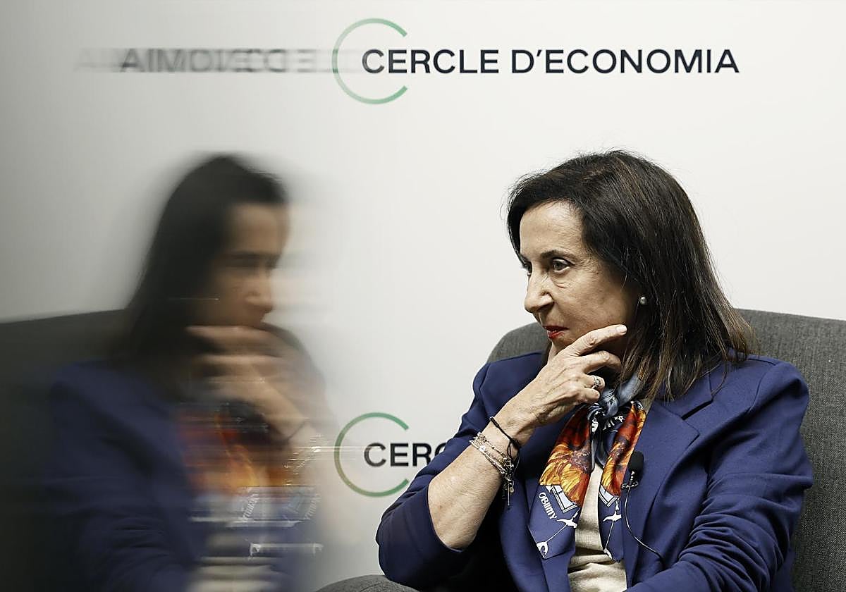 Robles, este miércoles, durante su participación en un foro en el Cercle d'Economía