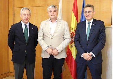 Eurocaja Rural comparte su Plan de Expansión con el Gobierno de Cantabria