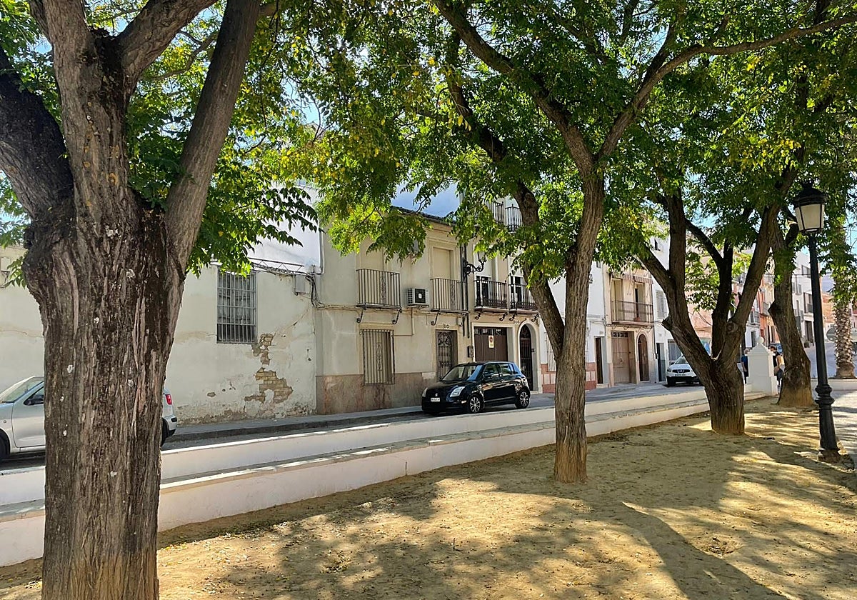 Lugar en el que ocurrieron los hechos este pasado jueves en la localidad de Lucena