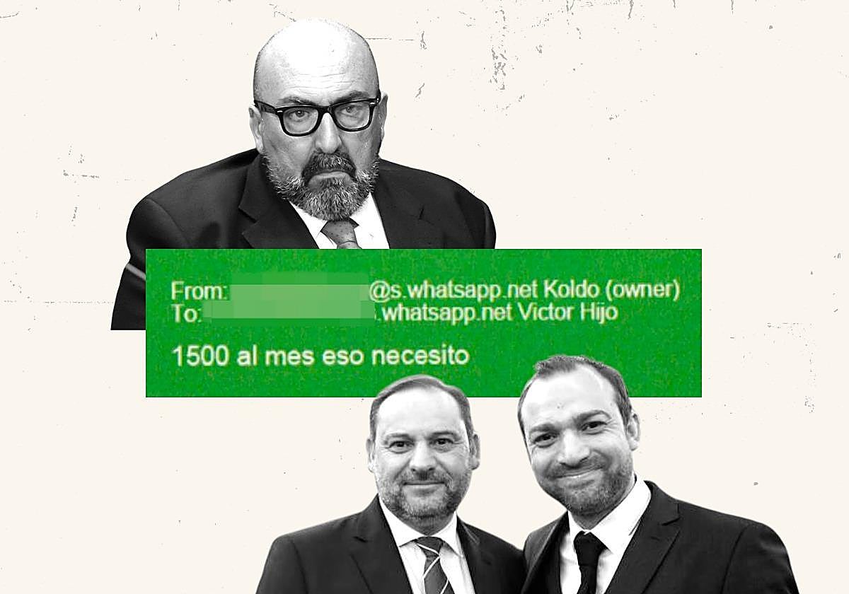 Ábalos utilizaba a su hijo como &#039;cajero&#039; de buena parte del dinero en efectivo que manejaba