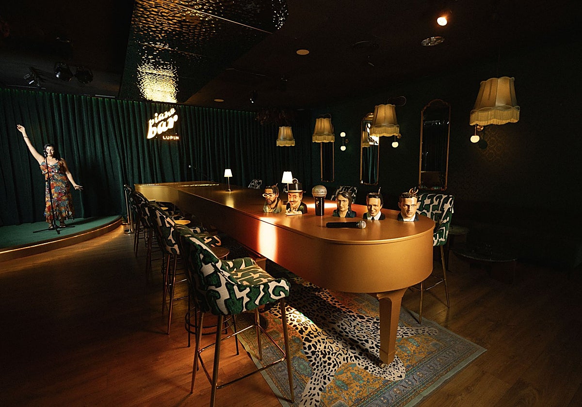 Imagen del nuevo Piano Bar Lupin de Valencia