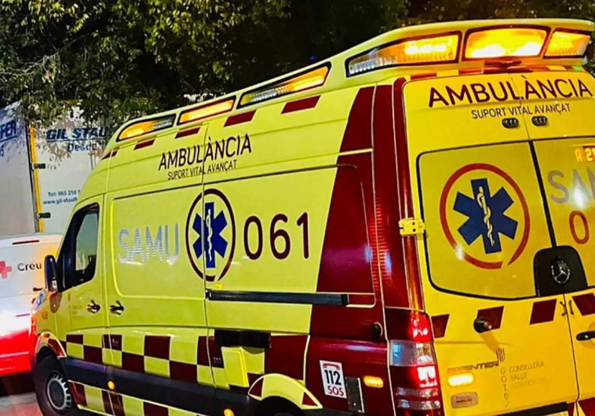 Un ambulancia de Baleares en una imagen de archivo.