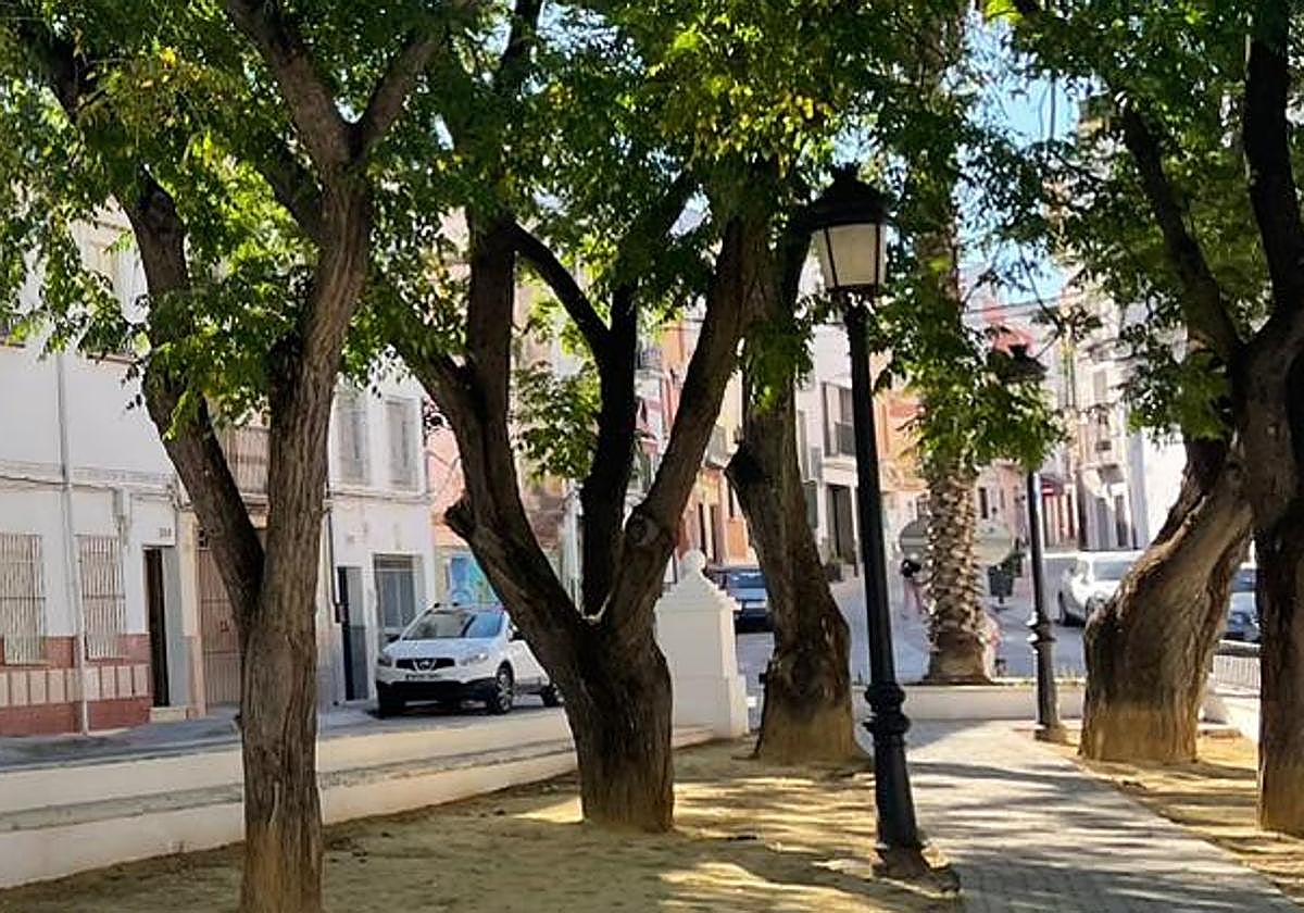 Calle de Lucena donde ocurrió el intento de abuso sexual a una niña de cuatro años
