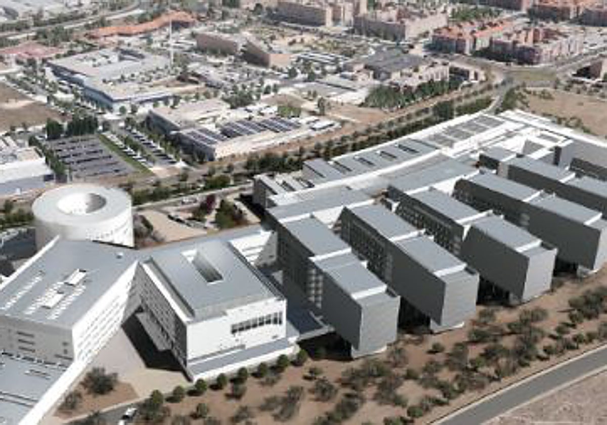 La integración del Hospital del Valle y el Provincial en el HUT supondrá 3 años de obras y una inversión de 60,4 millones